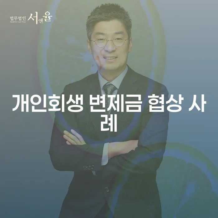 개인회생 변제금 협상 사례: 당신도 성공할 수 있는 방법은 무엇일까?