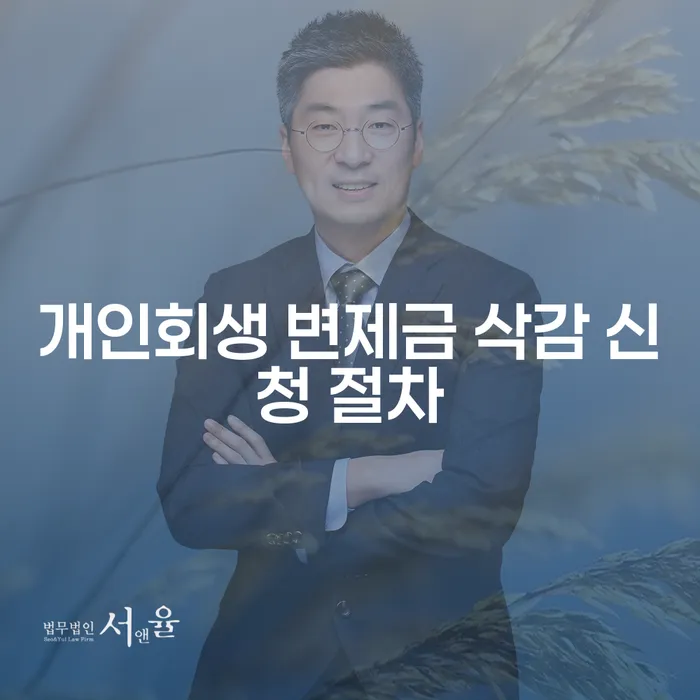 개인회생 변제금 삭감 신청 절차, 어떻게 시작해야 할까요?
